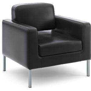 Hon Soft Thread Leather Lounge Chair Hon Soft Thread Leather Lounge Chair