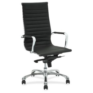 Lorell Modern Chair with Chrome Castor Base Lorell Modern Chair with Chrome Castor Base