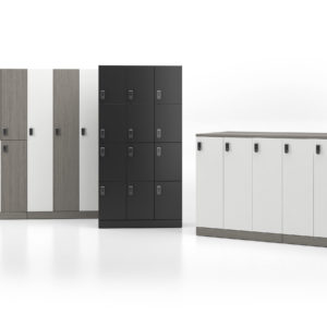 Lockers with Many Heights and Arrangements Lockers with Many Heights and Arrangements