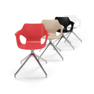 Ole Guest Chair with Pyramid Swivel Base Ole Guest Chair with Pyramid Swivel Base