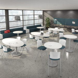 Lunchroom Space with Lounge Seating Lunchroom Space with Lounge Seating